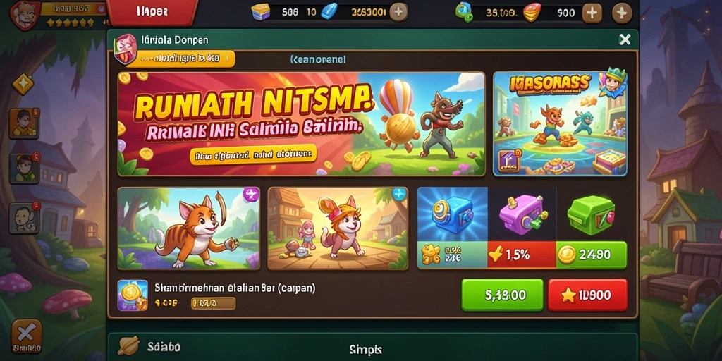 Grafis yang memukau dan efek suara yang menarik.