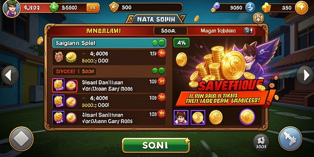 Gambaran karakter unik dalam game OLLO4D.